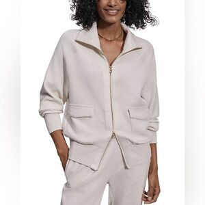 NWT Varley Roxbury Zip-Through Sweatshirt